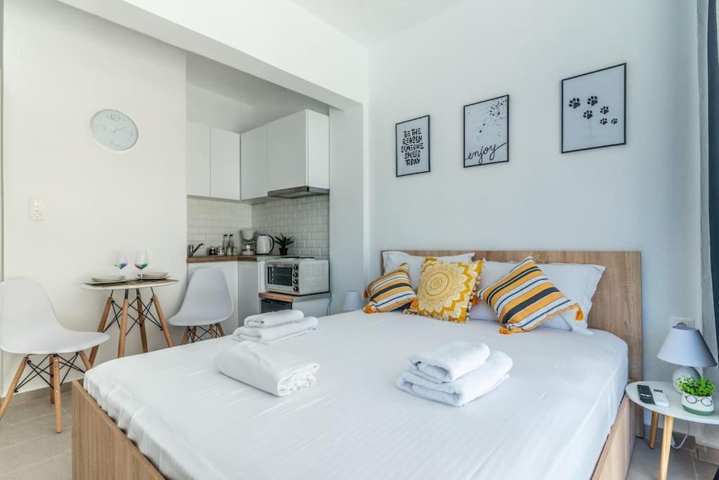 New Studio In The Heart Of City Center Heraklion Exteriör bild