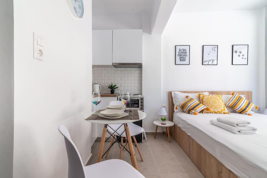 New Studio In The Heart Of City Center Heraklion Exteriör bild